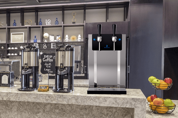 Bp S-series Water On-demand System at Hotel Café